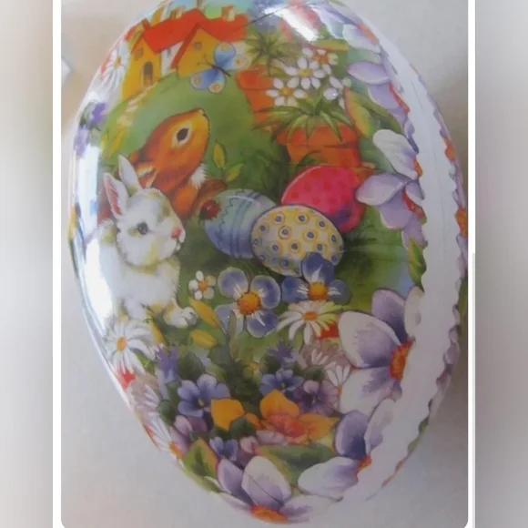 🍒 VINTAGE GERMAN PAPER EGG - Picture 5 of 14